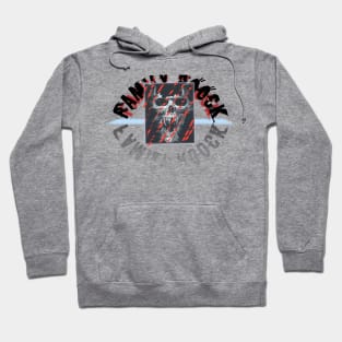 Tengkorak metalik Hoodie